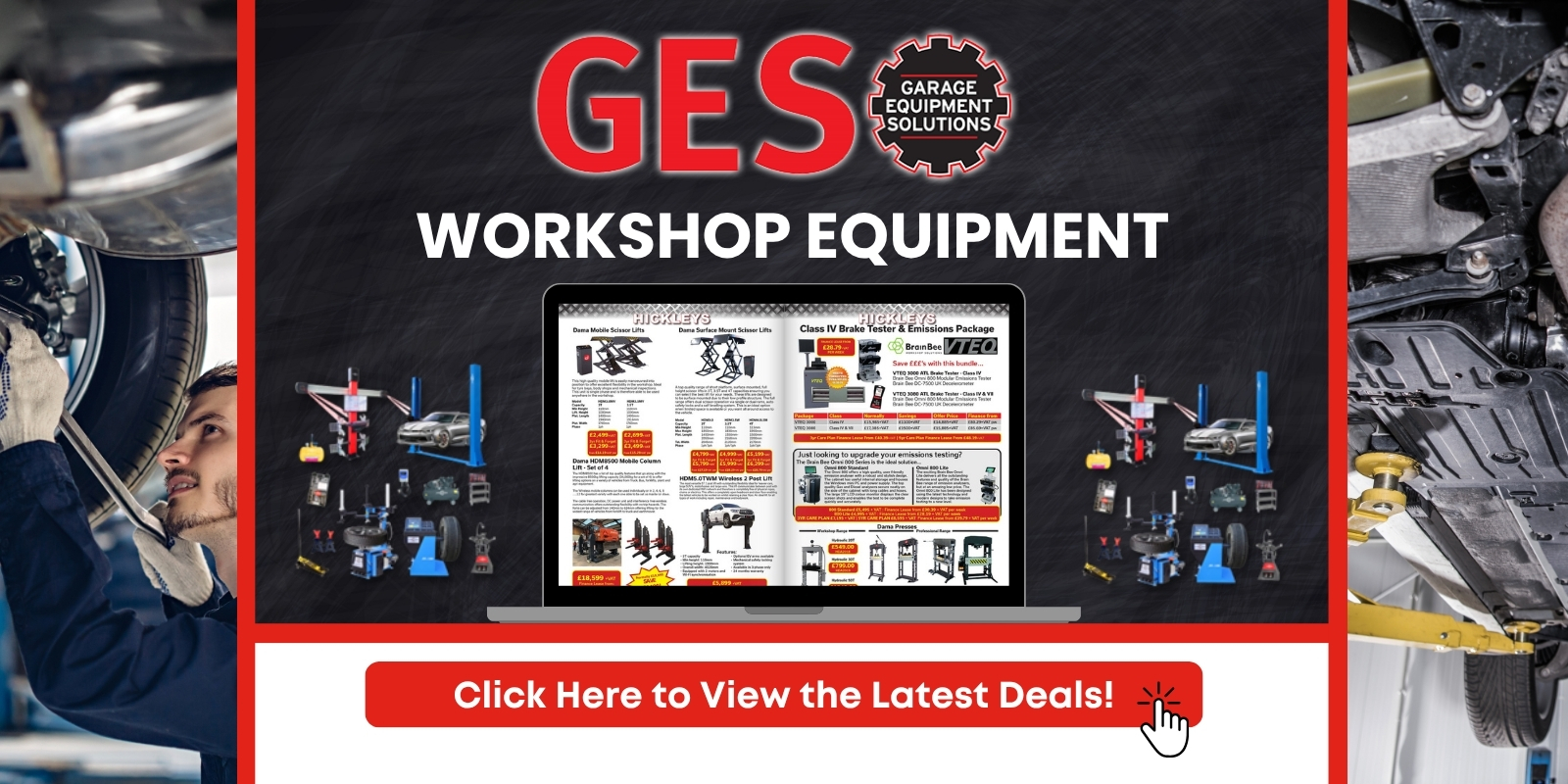 Garage Equipment from Motor Parts Direct