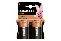 PLUS POWER ALKALINE D BATT - 2PK